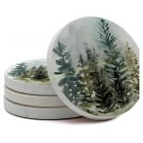 Thirstystone Misty Treeline Coasters