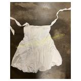 Kids White Dress Sz L