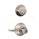 Schlage Sacramento Deadbolt & Handle Combo