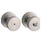 Kwikset Pismo Bed/Bath Knob with Microban