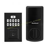 Kwikset SmartCode Matte Black Deadbolt