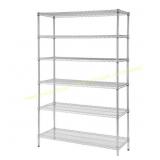 HDX 6-Tier Chrome Wire Shelving (48x72x18)