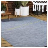 Jonathan Y Tuscan Sun Flatweave Rug 3x5 Blue