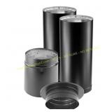 DVL 6x60 Double-Wall Stove Pipe Connector Kit