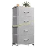 WLIVE 4-Drawer Dresser: Storage Tower