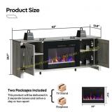 Farmhouse 63in TV Stand NO FIREPLACE