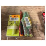 Wire strippers, screw driver, pressure washer end