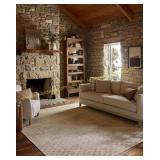 Loloi Townes TOW-06 Beige/Clay 3x5ft Rug