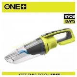 RYOBI ONE+ 18V Wet/Dry Hand Vacuum (Tool)