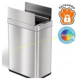 iTouchless 13 Gal Stainless Sensor Trash Can