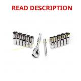1/4 in. Drive Ratchet Socket Set (24)