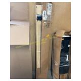 56x4in wooden bed slats (unknown brand)