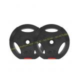 Signature Fitness 20 lb Olympic Plate - Black