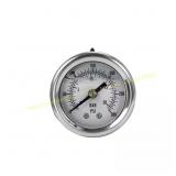 2 ct. 1.7 in. Liquid Filled Gauge w/ NPT Back Moun
