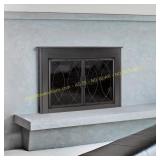 Amhearst Large Glass Fireplace Doors