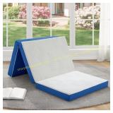Yoyomax Memory Foam Trifold Mattress, 4"