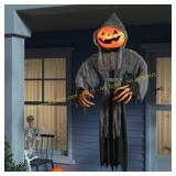 Lewis & Friends 65" Pumpkin Ghoul Head Manneq