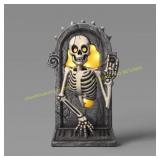 Hyde & EEK! 26" Light Skeleton Tombstone