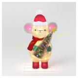 Incandescent Tinsel Mouse Christmas Light