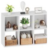 Sweetcrispy 6-Cube Storage Organizer 36" White