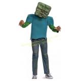 Minecraft Zombie Movie Costume Cosplay