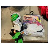Halloween Costumes and Decor