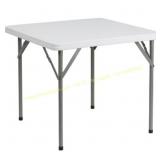 Flash Furniture 2.85-Ft Granite Folding Table