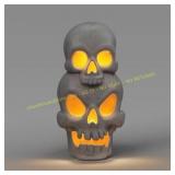 Hyde & EEK! 22.5" Light & Sound Skulls Prop