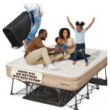 PeakRest Queen Air Mattress with Frame