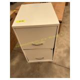 2 drawer metal file cabinet
