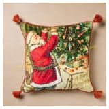 John Derian for Target 18"x18" Santa Pillow