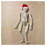 John Derian for Target 63" Skeleton Santa Hat