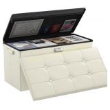 DocSafe Storage Ottoman Bench with Lock