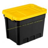 2ct Sterilite Tote Stacker Black 7.5GA 14839006