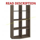 ClosetMaid 8-Cube Organizer, Graphite Gray