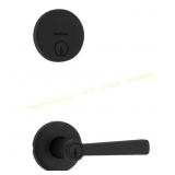 Trafford Keyed Handle & Deadbolt Matte Black