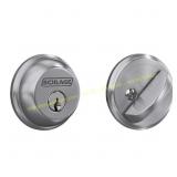 Schlage Satin Chrome Single Cylinder Deadbolt