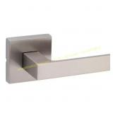 Singapore Square Satin Nickel Door Lever