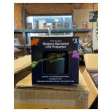 Battery Operated LED Projector 4-ct