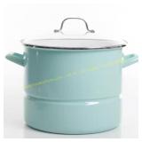 Kenmore 16 qt Steel Stock Pot with Glass Lid