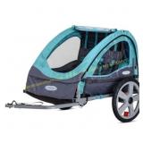 Instep Take 2 Foldable Bike Trailer, Blue