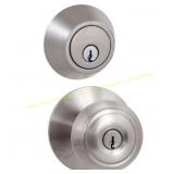 Defiant Hartford Satin Nickel Deadbolt Combo