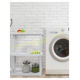 Gracious Living 3-Shelf Storage Unit DAMAGED