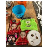 Blue Halloween Pail w/ headgear