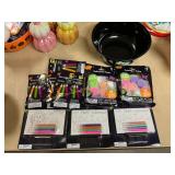 Black Halloween Bowl w/ toys