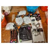 Blue Halloween Pail w/ Accessories