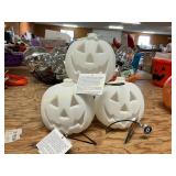 Felt Jack-o-lanterns (4-ct)