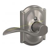 2ct Schlage Accent Camelot Satin Nickel Dummy