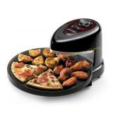 Presto Semi-Gloss Black Electric Pizza Oven