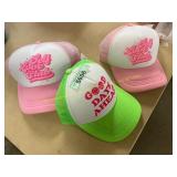3-ct truckers caps